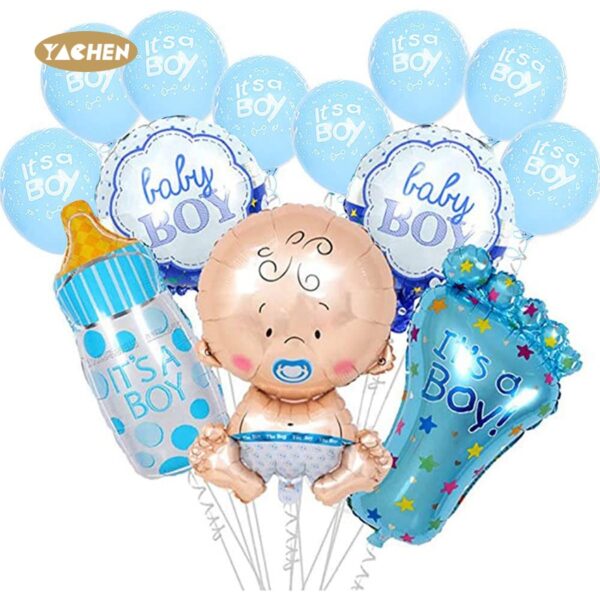 Baby shower balloons set