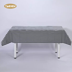 Striped Party Tablecloth-1