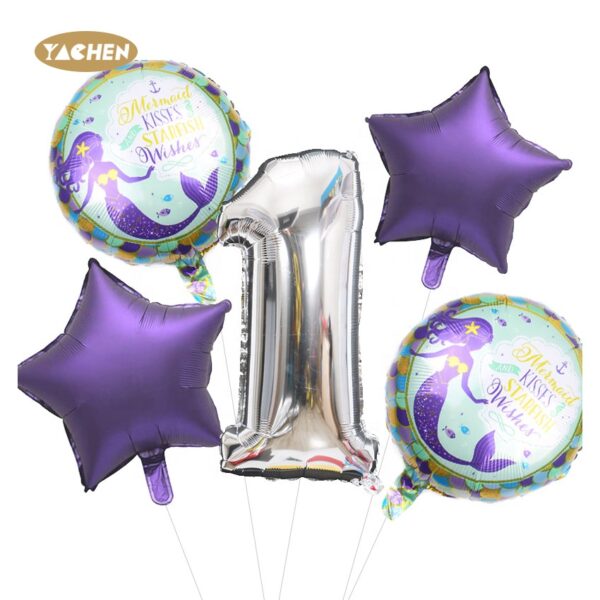 foil number balloon set -03