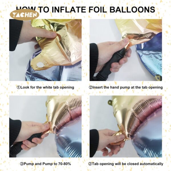 mermaid number balloon kit -05