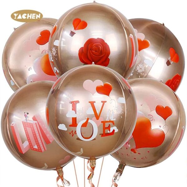 4D Valentines Balloon