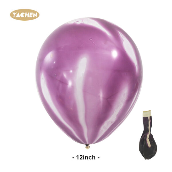 decoration marble latex balloon