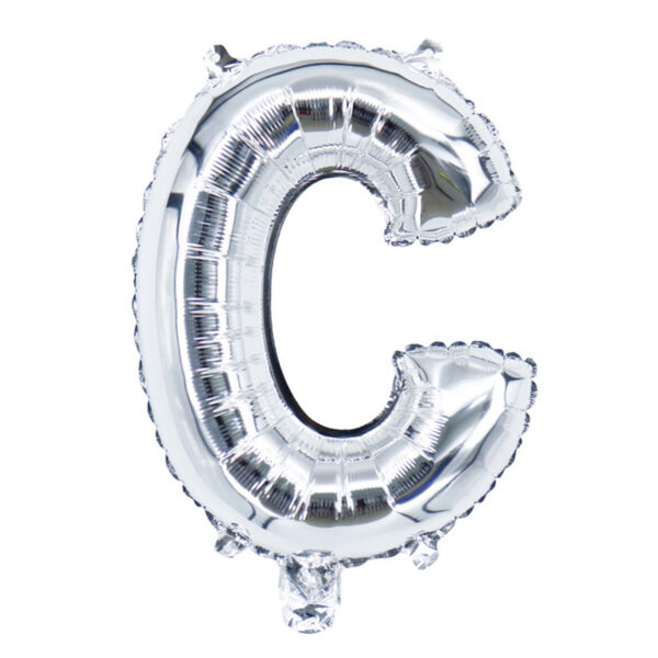 custom foil letter balloons