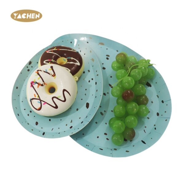 Easter Eggs Paper Plate-3