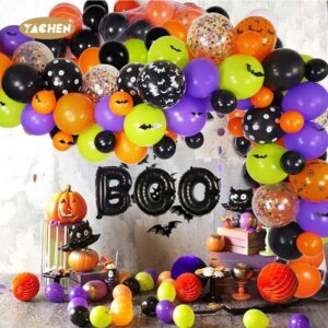 Halloween Balloons Arch Garland Kit