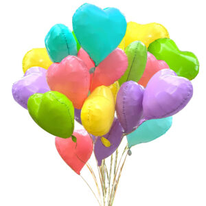 Macaron Heart Foil Balloon