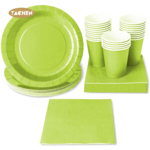 Solid Color Plate Cup Set-1