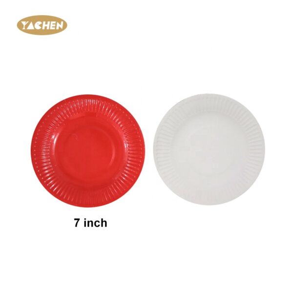 Solid Paper Party Plates-3