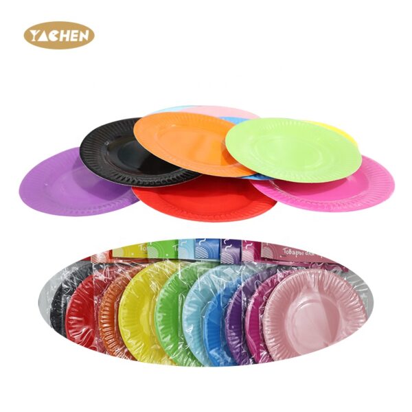 Solid Paper Party Plates-4