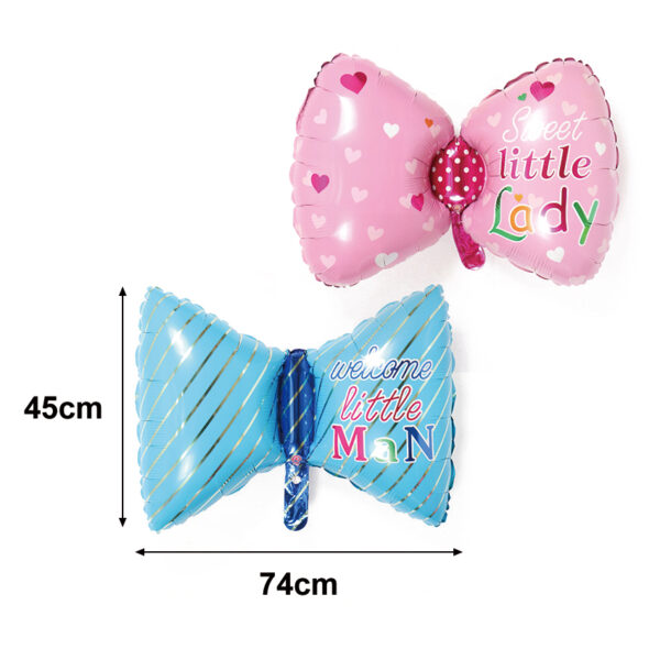 foil bowknot balloon -02