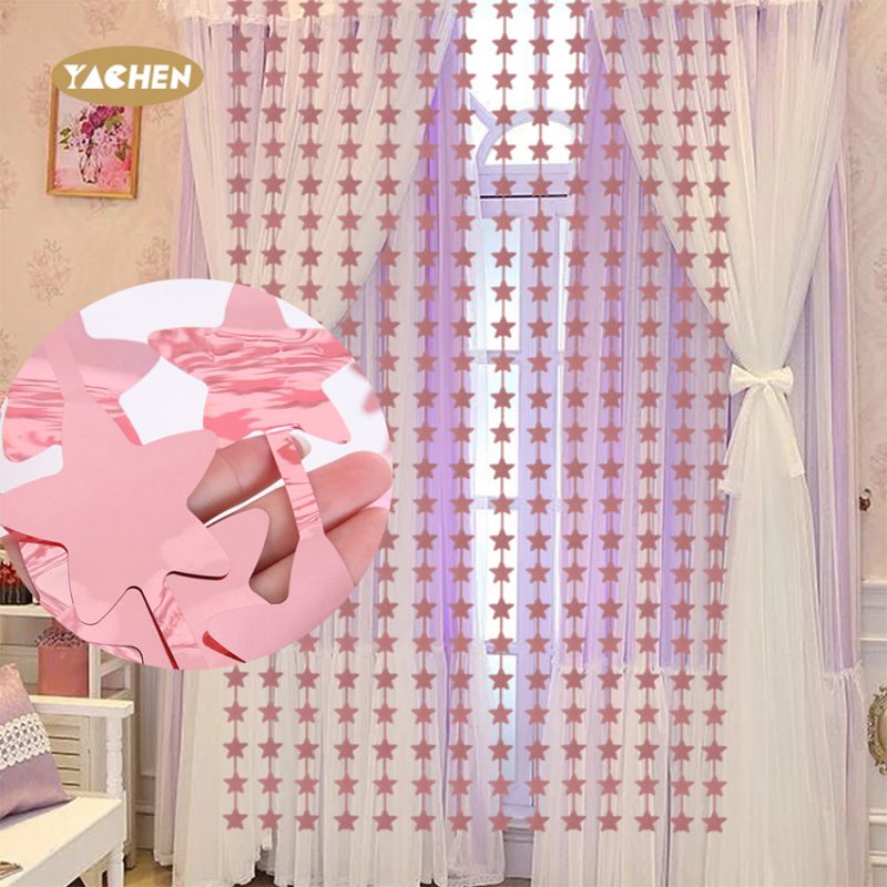 Star Shape Foil Curtains-6