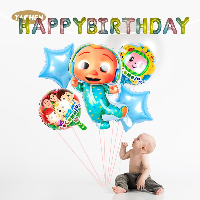 happy birthday foil balloon set -04