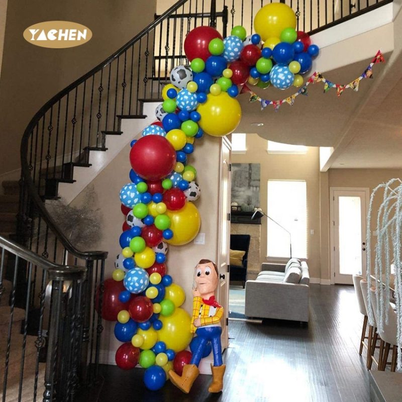 kids birthday party balloon garland kit -03