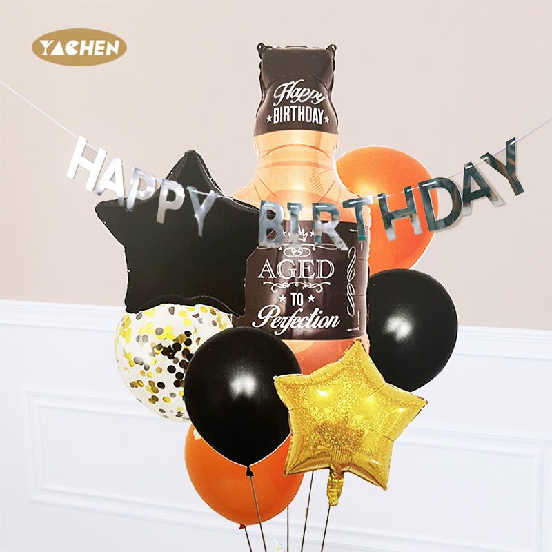 wine bottle balloon set -03