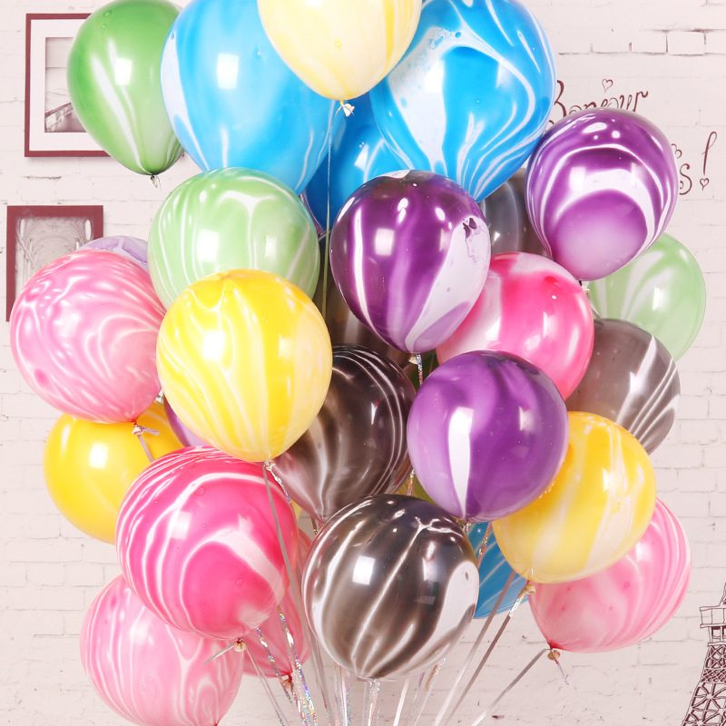 marble latex balloon -02